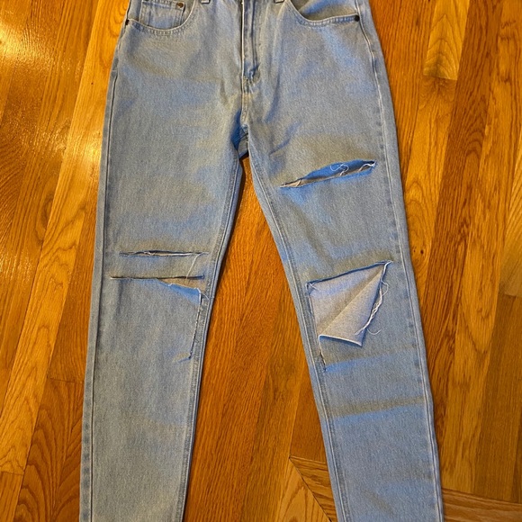 Jeans with Rips High Waisted - Picture 2 of 5